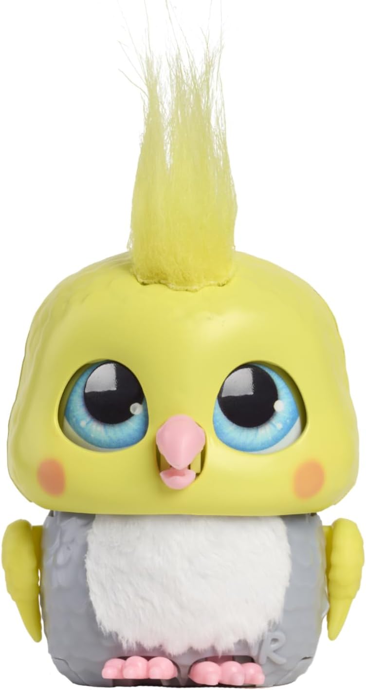 FurReal Handfuls Chirps The Cockatoo, 3.5 Inch Interactive Toy, for Boys and Girls, Ages 4 and Up, Kids Toys for Ages 4 Up by Just Play