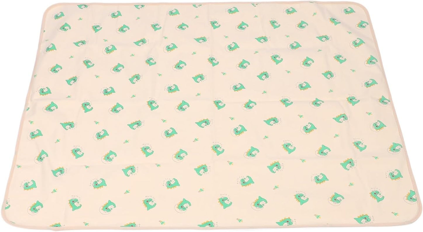 Dog Washable Pee Pad Reusable Breathable Fast Absorbent Multifunctional Pet Urine Pad Super Soft Microfiber TPU Material for Dogs Puppies Training Indoor Outdoor Use (90*120cm)