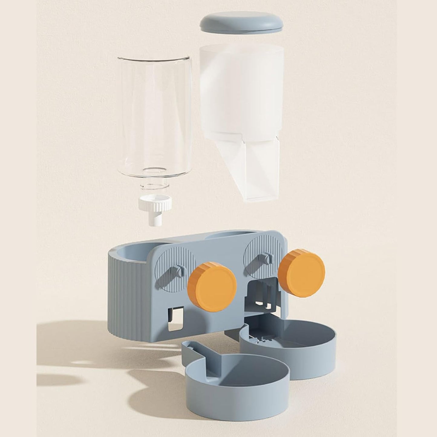 Water Feeder Water Dispenser Feeding Watering Cage Mount Automatic Food Automatic Hanging Pet Cage Bowl Food & Water Feeder