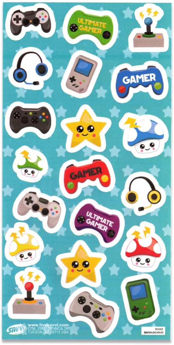 Animal Crossing Computer Desk Mat - Bundle with 11" x 31" TV Video Game Computer Mousepad Plus Stickers | Animal Crossing Desk Office Supplies