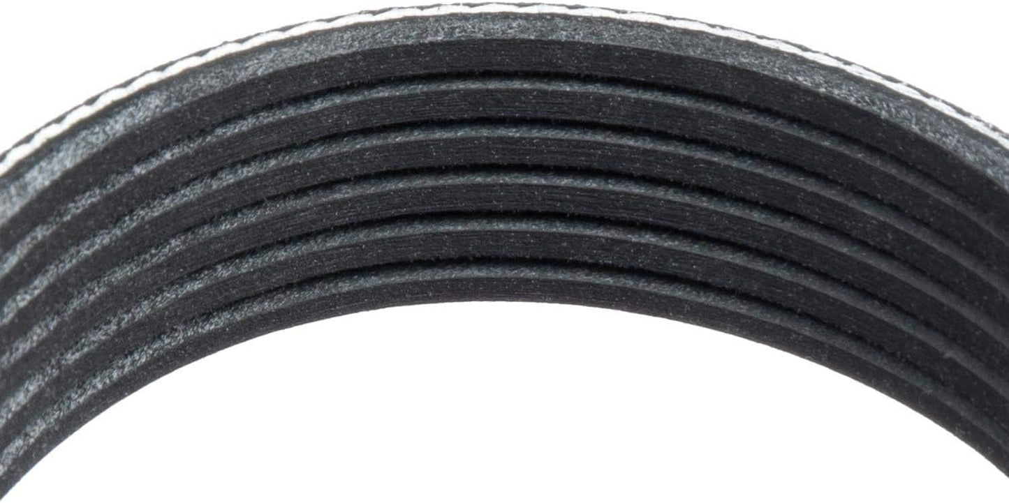 Goodyear Belts 1060435 Serpentine Belt, 6-Rib, 43.5" Length for 1967-2023 for 1997-1999 Acura & 2012-2016 Audi & 1981-1988 Autocar & 2009-2012 B
