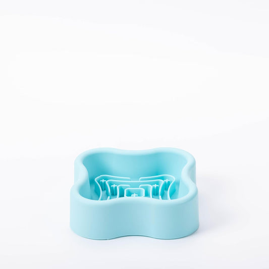 Silicone Slow Feeder Dog Bowl, Non-Slip Pet Food Bowl for Small & Medium Dogs Cats, Interactive Slow Eating Bowl, Puzzle Toy for Pets Food Training, Healthy Eating Aid, Anti-Choking