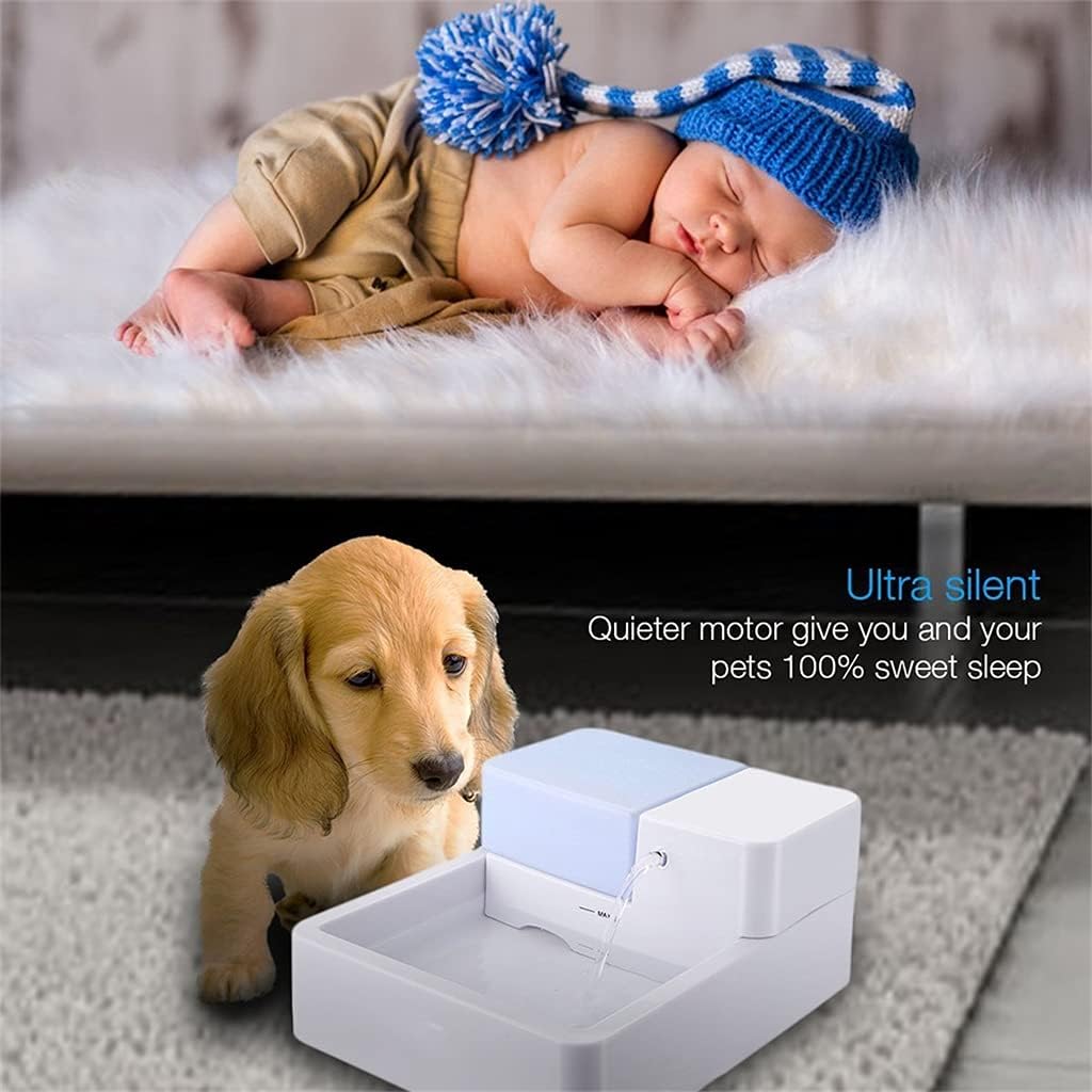Cats Water Dispenser LED Lighting Automatic Pet Dog Feeder 1.8L Water Fountain Supplies Quiet Drinking Bowl Cats Accessories