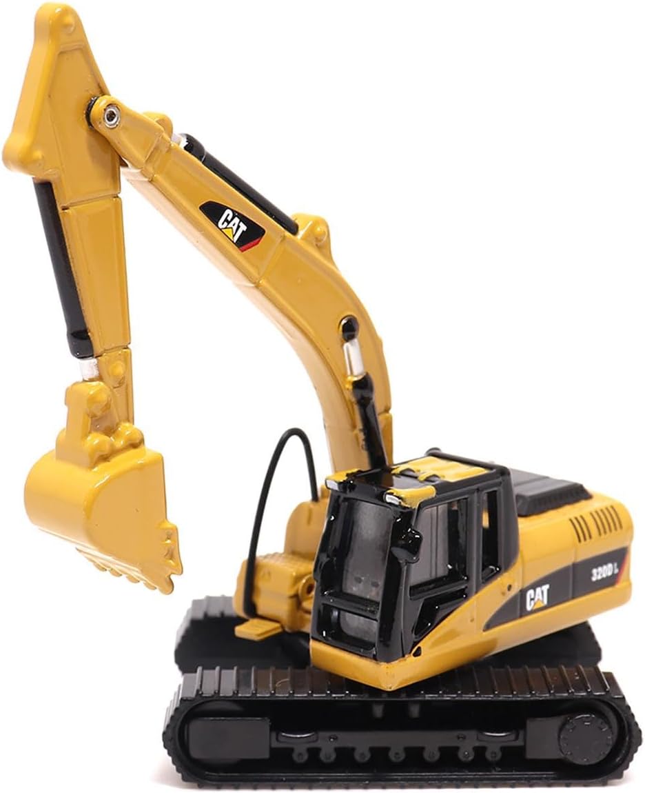Diecast Masters 1/87 Kenworth T880s SBFS 40in Sleeper Tandem Tractor w/Lowboy & Caterpillar 320D L Hydraulic Excavator 84420