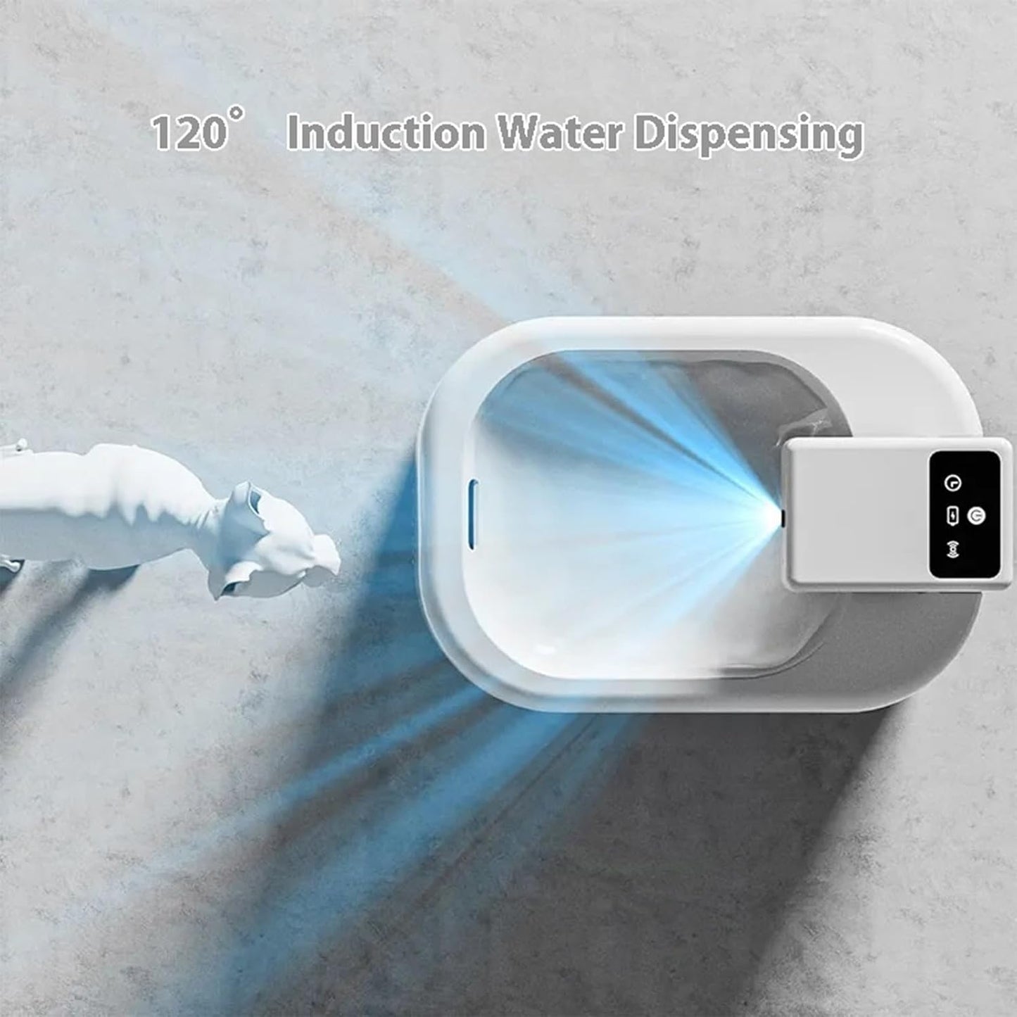 Automatic Dog Water Fountain Dispenser Large Capacity Quiet Indoor Pet Drinking Mute Waterer Sensors Water Fountain