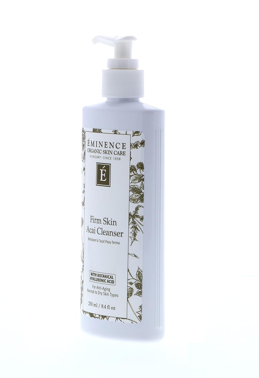 Eminence Organic Skincare Firm Skin Acai Cleanser with Hyaluronic Acid, 8.4 Ounce
