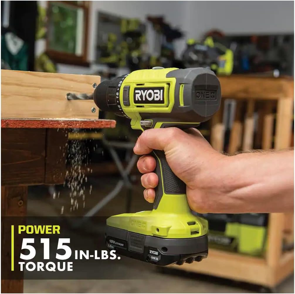 RYOBI ONE+ 18V Cordless 1/2in Drill/Driver PCL206B (Tool Only)