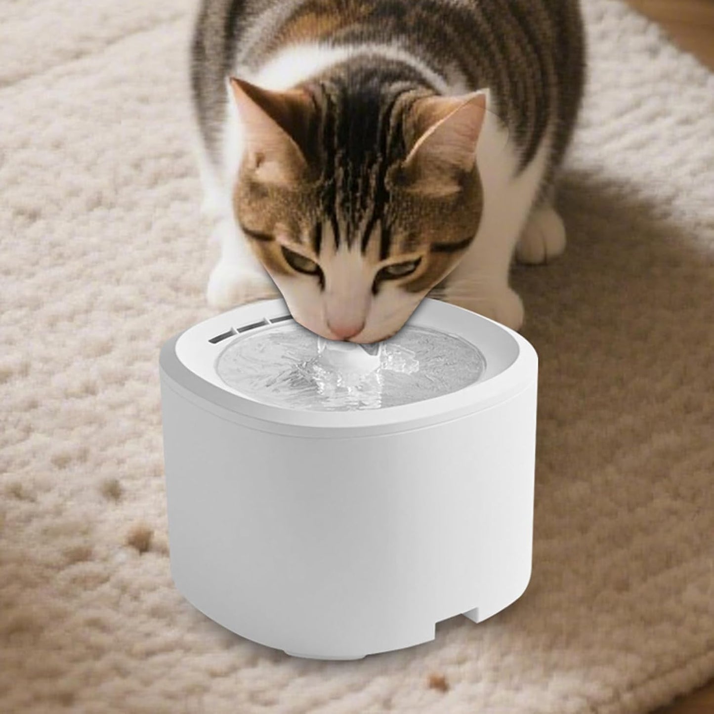 Cat Water Bowls Fountain,3L Leakproof Pet Supplies - Cat Drinking Fountain Water Dispenser,for Kitten Puppy Dog Indoor Home Apartment Living Room Balcony