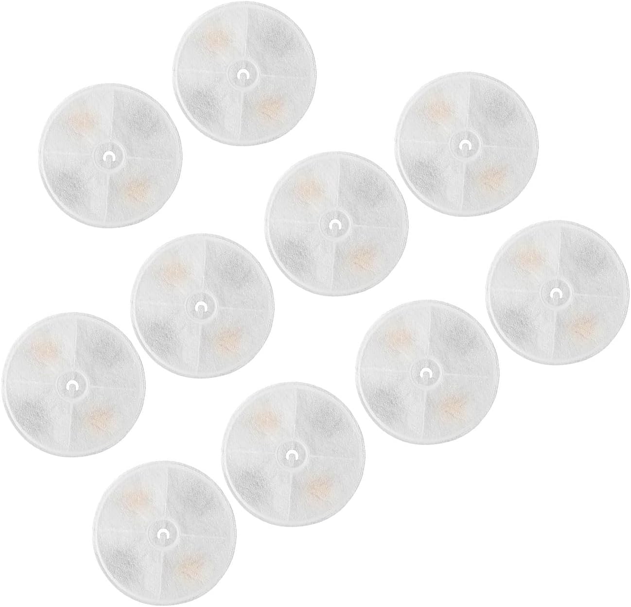 1pc/5pcs/10pcs Drinking Fountain for Pet Water Supplies Replace Filter Activated Carbon Drinking Replacement Cotton Replacement Round Replacements for Pumps