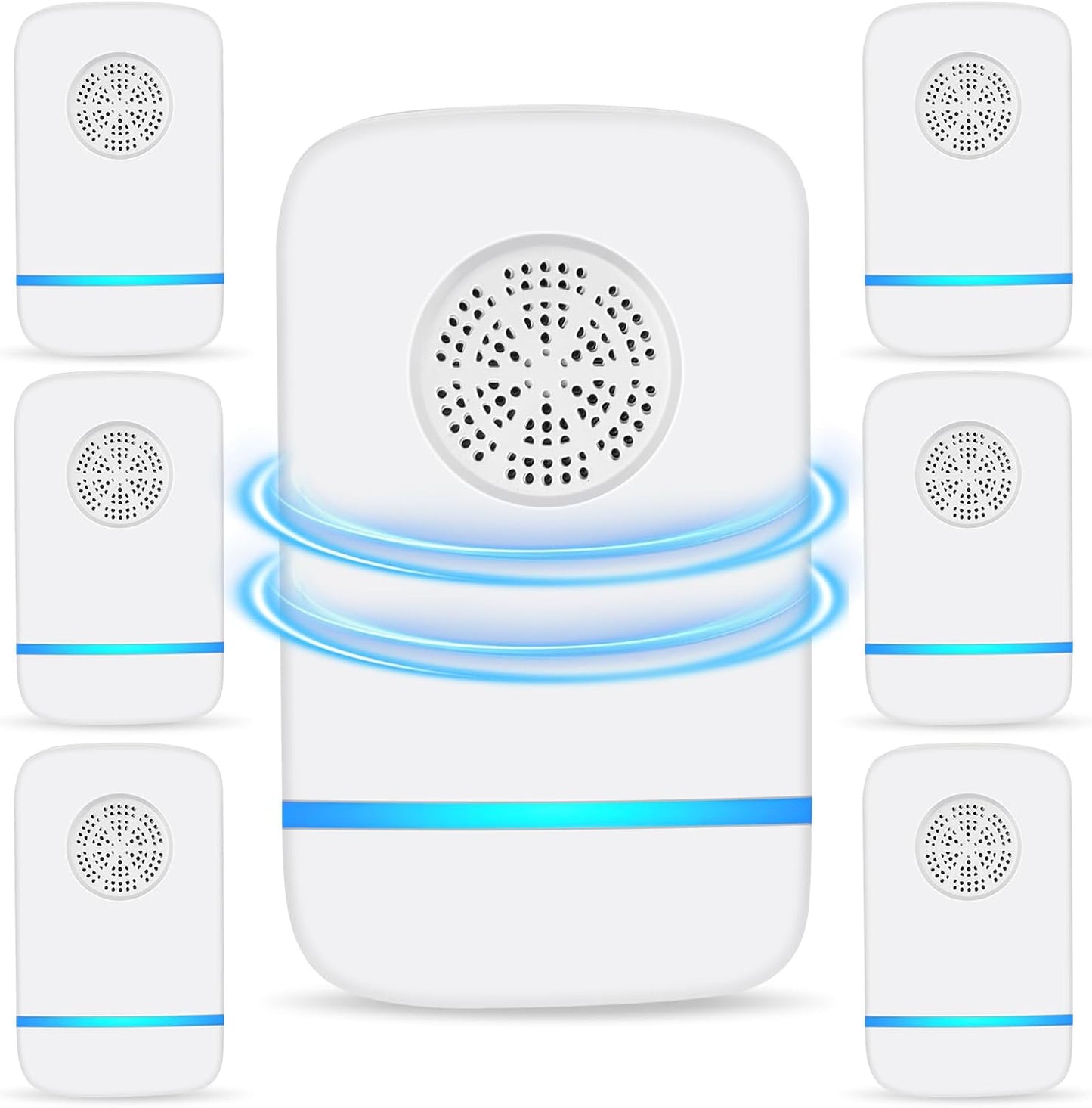 Ultrasonic Pest Repeller,Electronic Pest Repellent Plug in Pest Control for Mosquito, Mice, Ant, Roach, Fleas, Spider, Bug for Home Hotel Garage Office (6)