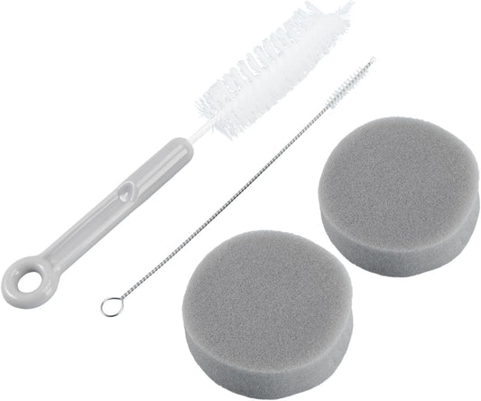 FRCOLOR 2sets Pet Water Fountain Cleaner Sponge Brushes for Easy Cleaning of Water Dispensers Portable and Convenient for Home Use