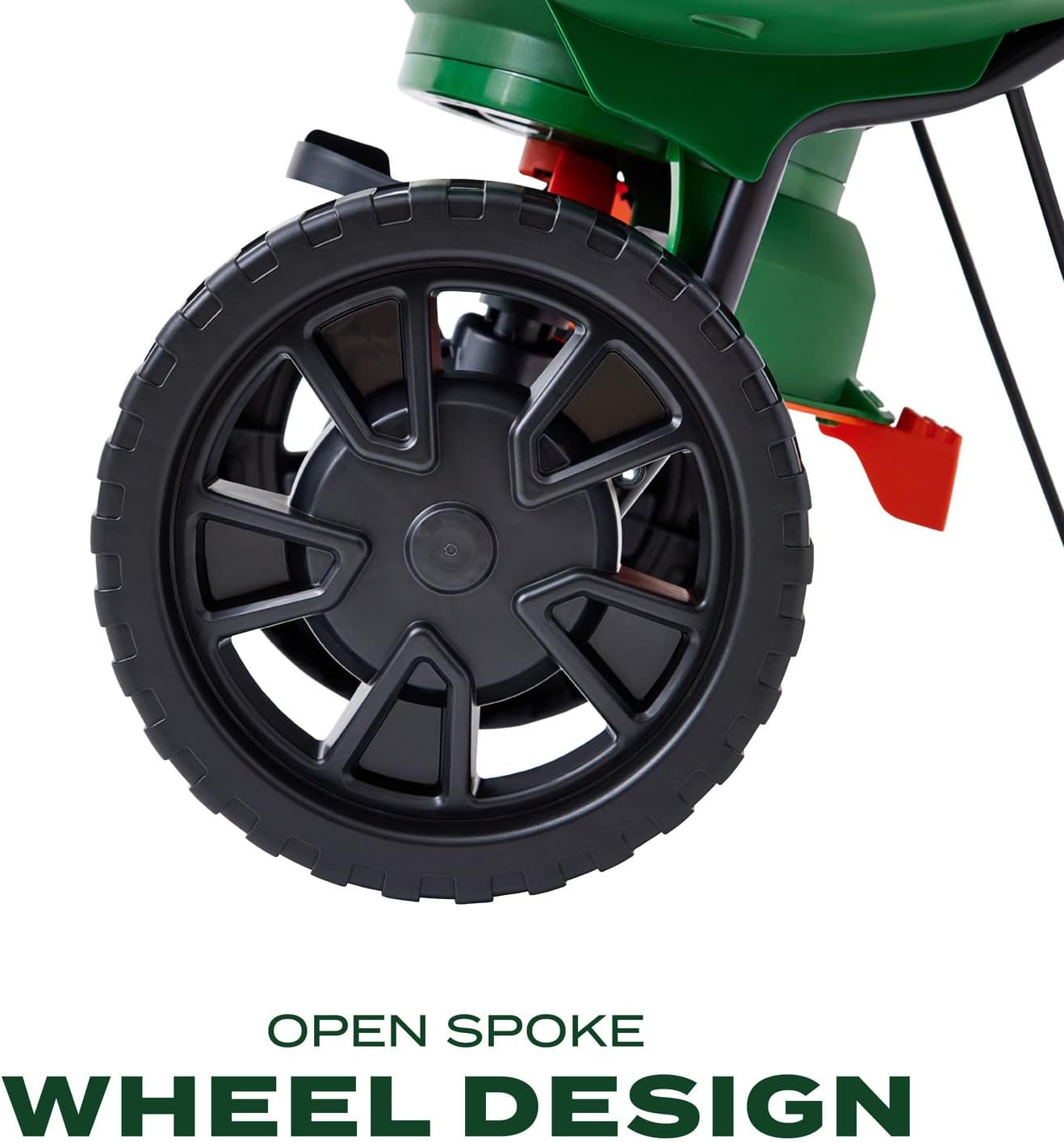 Scotts Turf Builder EdgeGuard Mini Broadcast Spreader - Spreader For Lawn Fertilizer, Weed & Insect Control, Grass Seed, and Ice Melt, Holds Up To 5,000 sq. ft. of Product