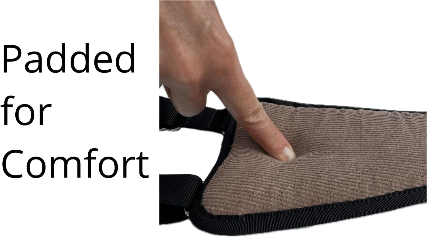 Easy Lift Dog Support Sling, Rear Hind Leg Harness for Injured & Senior Dogs, or Surgery Recovery & Rehabilitation, Padded for Comfort, Ergonomic Design, Machine Wash & Dry (Large/Extra Large)