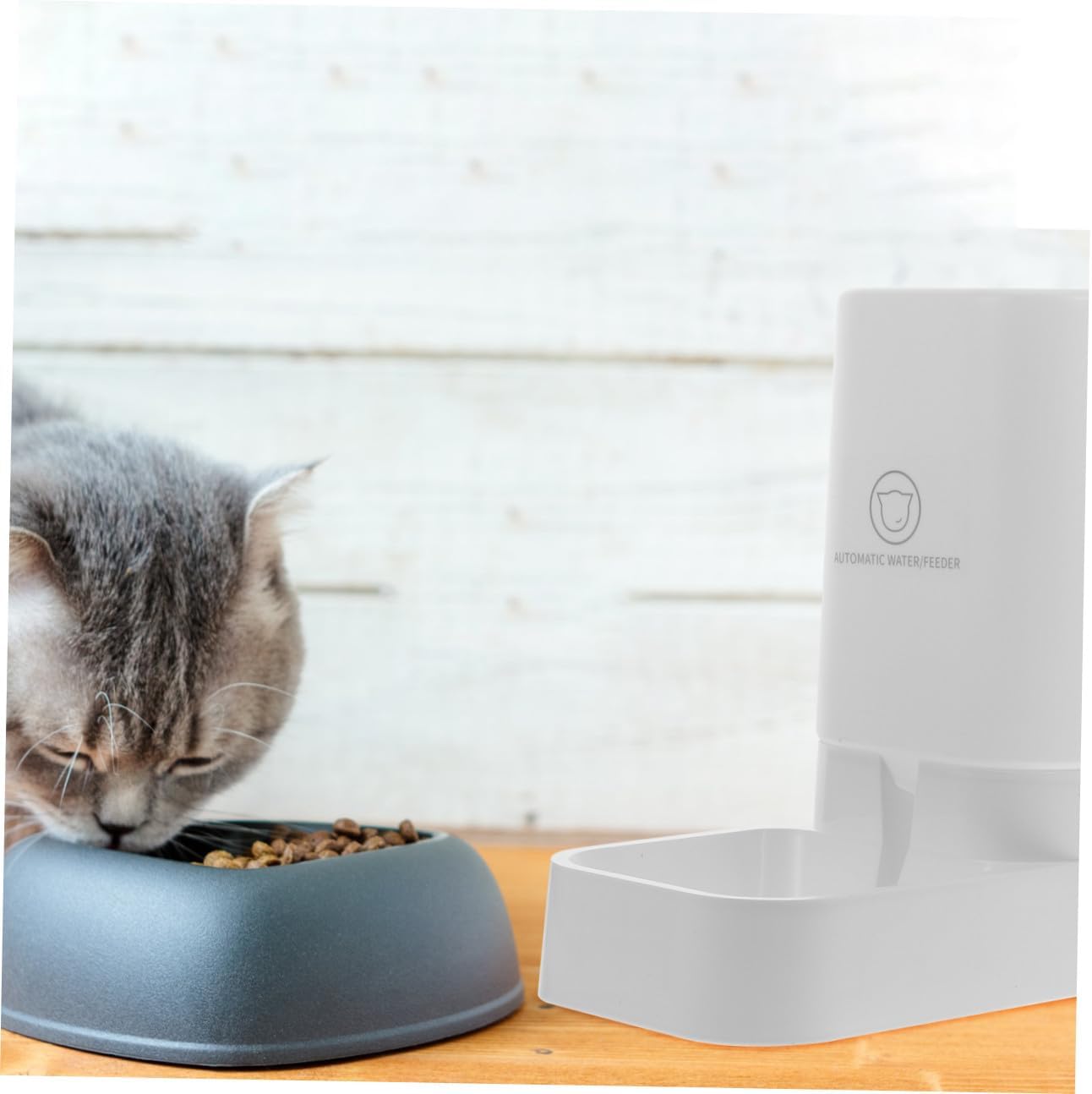 Milisten Large Capacity Automatic PET Water Fountain Cat and Dog Drinking Bowl Creative Neck Protective Design Non-Slip Base and Easy to Clean