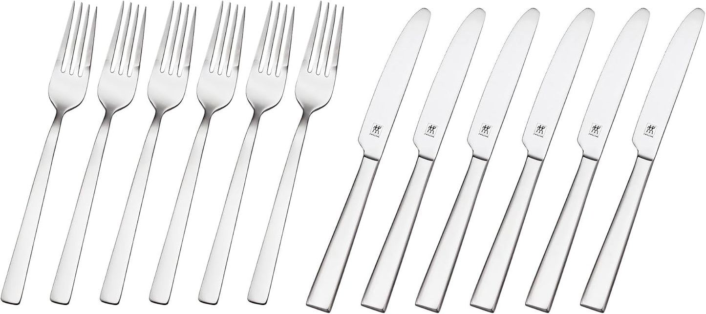 ZWILLING Steak Dinner 12-Piece Set includes forks and steak knives, Gift Set, with Presentation Box