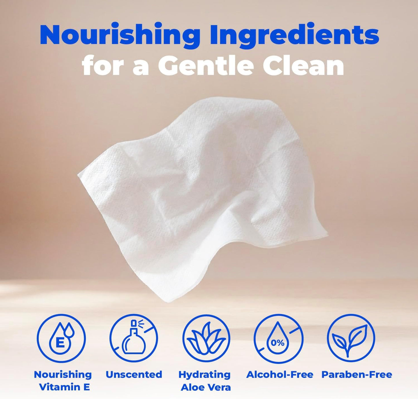 Best Pet Supplies 8" x 9" Large Unscented Dog Wipes - Cleaning and Deodorizing for Paws and Coat - Gentle Formula with Aloe Vera Vitamin E for Puppies and Cats - 100 Count