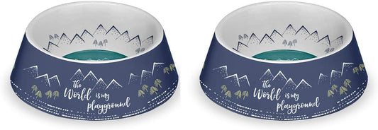 TarHong Playground Pet Bowl, Pure Melamine, 4.75 Cup