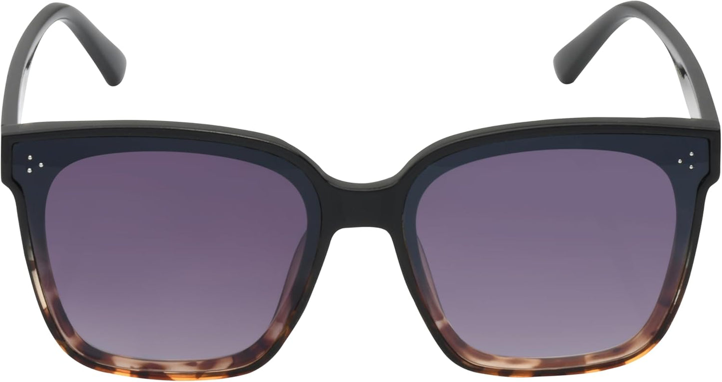 essica Simpson Women's J6214 Oversized Cat Eye Square Sunglasses