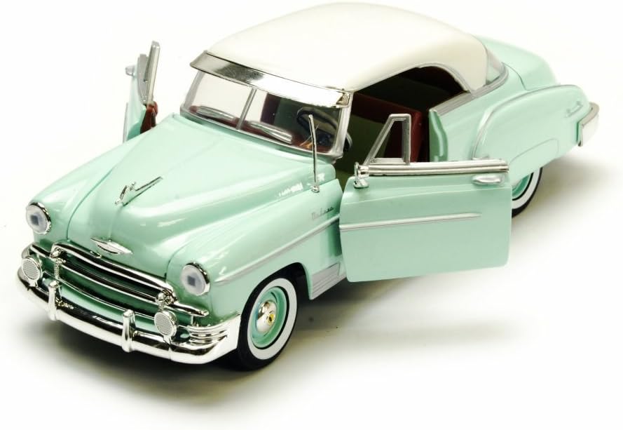 1950 Chevy Bel Air, Green - Motormax Premium American 73268-1/24 Scale Diecast Model Car