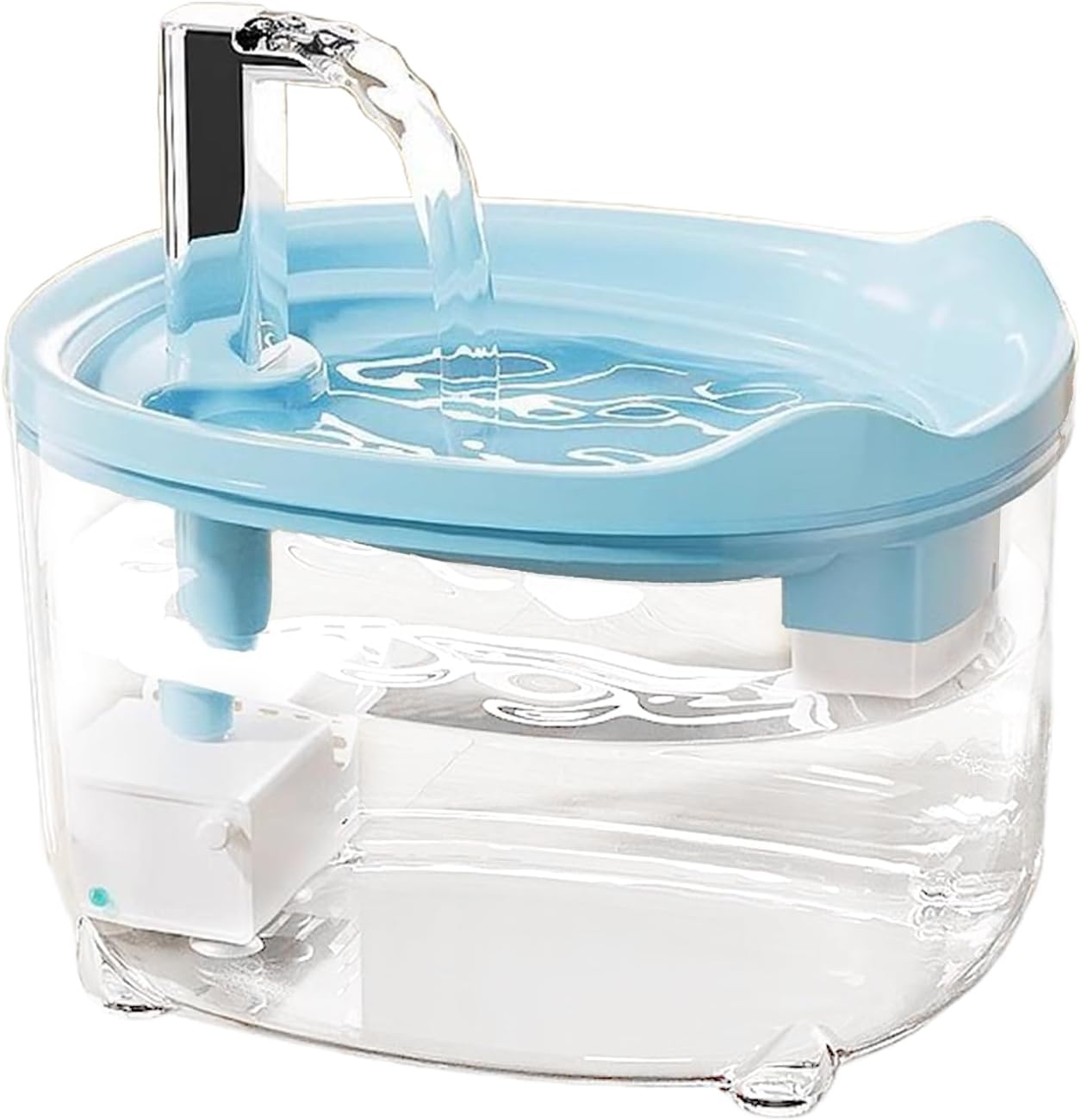Cat Drinking Fountain, Automatic Dog Water Dispenser, Quiet Feeder Bowl for Small Animals Kitten Puppy, Indoor Home Apartment Pet Supplies, Durable Hydration Organizer for Daily Feeding and Care