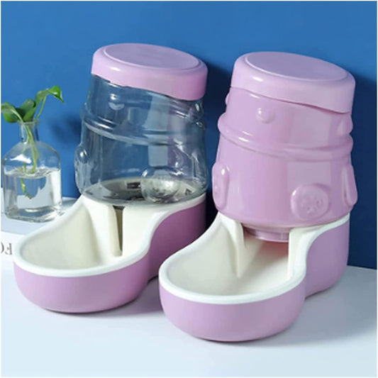 Dispenser Automatic Pet Food Feeder and Water Dispensers Set,Dog Feeder and Cat Water Dispenser 3.2L Gravity Dog Feeder Easily Clean Pet Supply cat Fountain