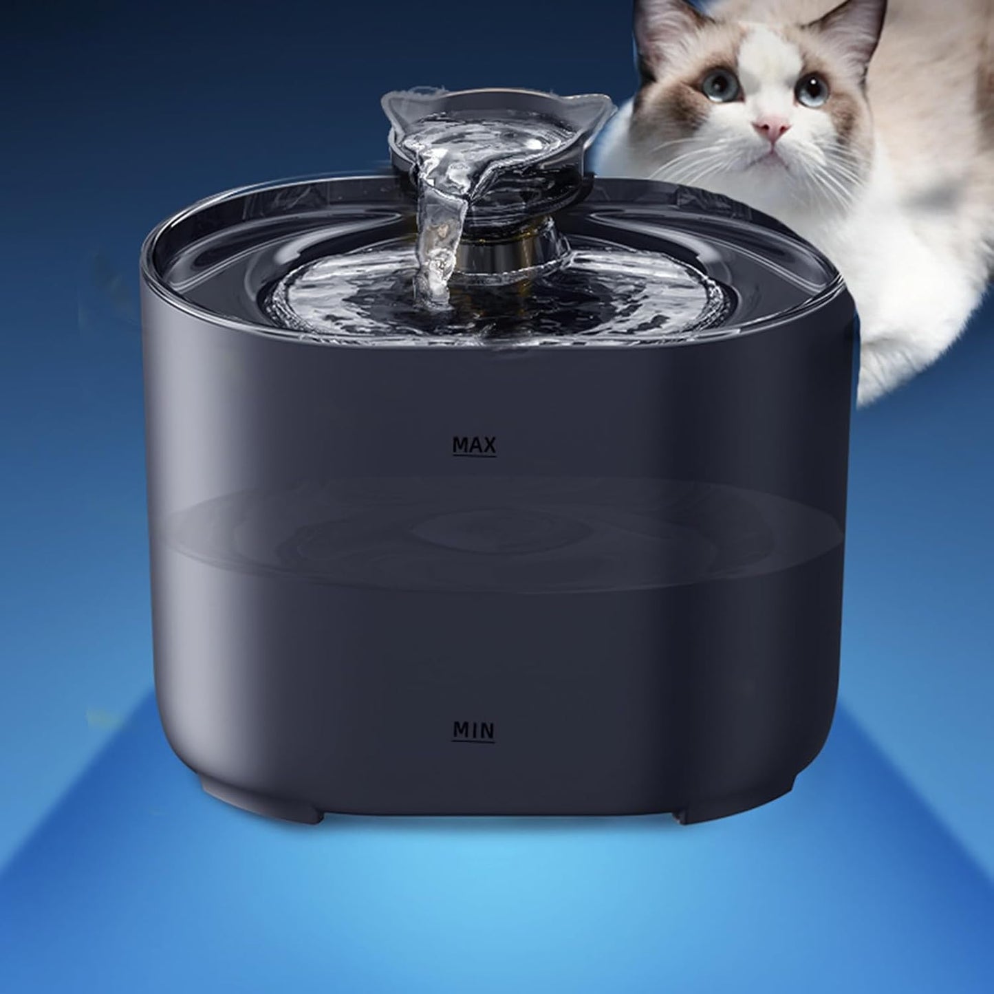 Automatic Pet Cats Water Fountains Dispenser for Dog Waterer Drinker Feeders Bowl Container Water Feeding Supplies Drinking Fountains Filter Replacement