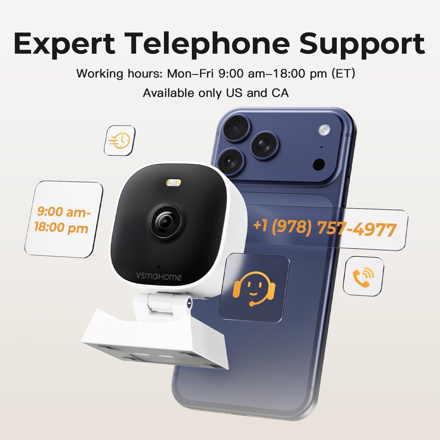 2K Cameras for Home Security,Indoor/Outdoor for Baby/Elder/Pet Monitoring with Phone app,Wired Plug&Play,Color Night Vision,2-Way Audio & 24/7 Recording,Support 128G Card ( Not Included),2-Pack