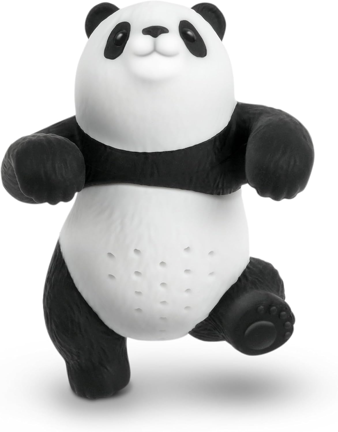 Genuine Fred BAMBREW Tea Infuser Cute Panda Design- For Loose Leaf Tea Flexible, Easy to Clean Silicone Fun Gift for Tea Lovers Clever Kitchen Gadget