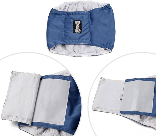 Large Dog Diaper Sanitary Physiological Pants Washable Male Dog Underwear Pet Dogs Supplies Dog Reusable Underwear