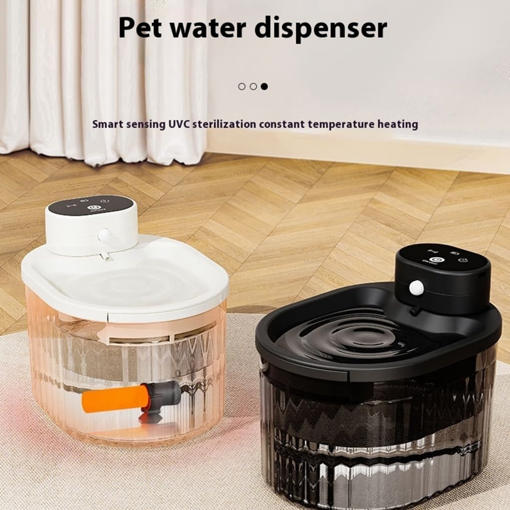 Automatic Pet Cat Water Fountain Dispenser for Dog Waterer Cats Drinker Feeders Bowl Container Water Feeding Supplies