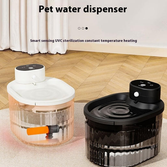 Automatic Pet Cat Water Fountain Dispenser for Dog Waterer Cats Drinker Feeders Bowl Container Water Feeding Supplies