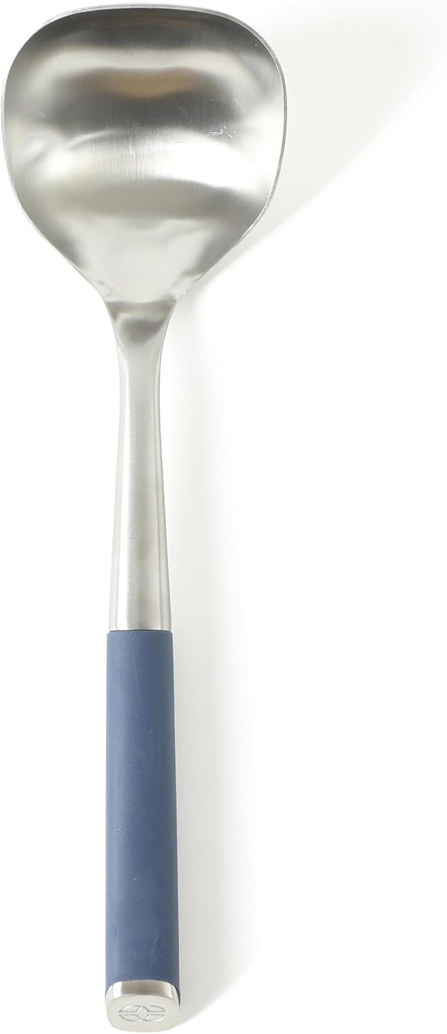 Calphalon Edge 11 Piece Stainless Steel Kitchen Tools and Gadgets Set- Navy Blue