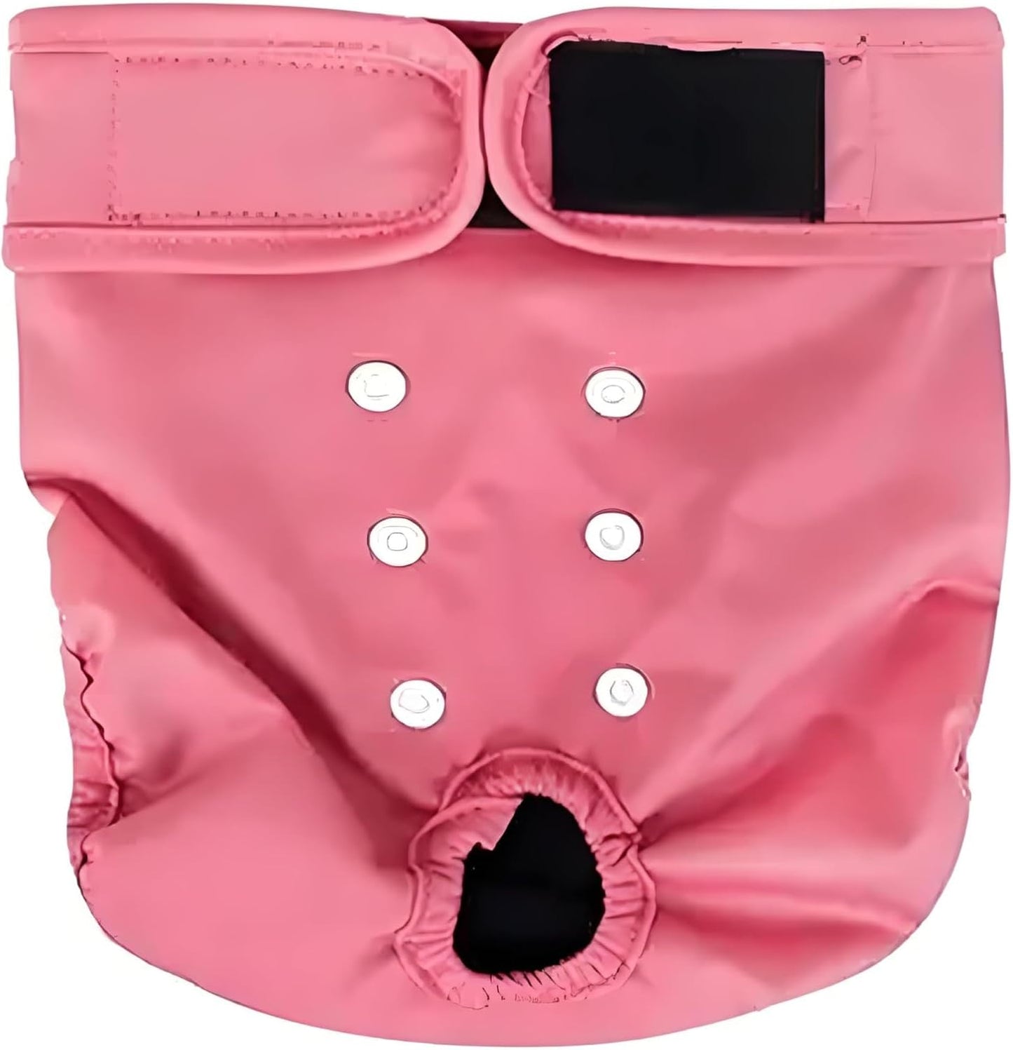Reusable Dog Diapers for Male & Female – Washable Leak-Proof Puppy Pants with Adjustable Hook & Loop Closure – 2pcs Set for Incontinence Control(S)