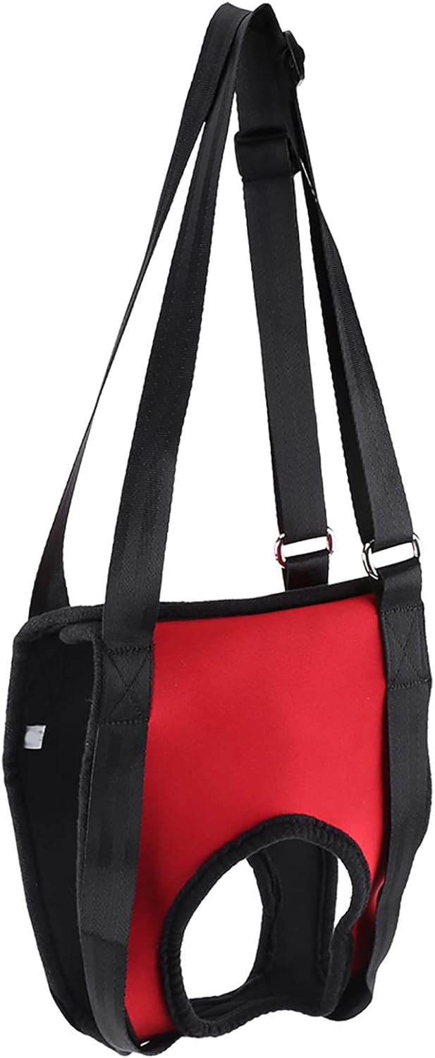 Oumefar Front Dog Support Harness Lifting Aid Harness Walking Aid Lifting Pulling Vest for Old Injured Dogs(Front Leg M)