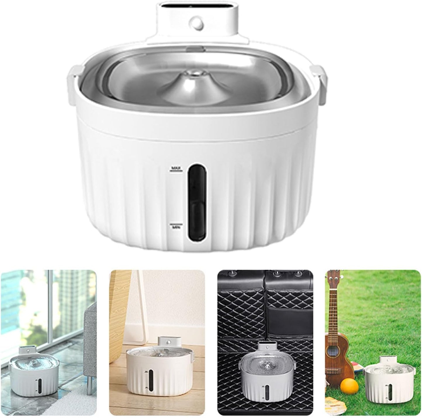 Water Dispenser Quiet Working Automatic Pet Fountain Dogs Waterer for Indoor Pet Easy to Drinking Fountain