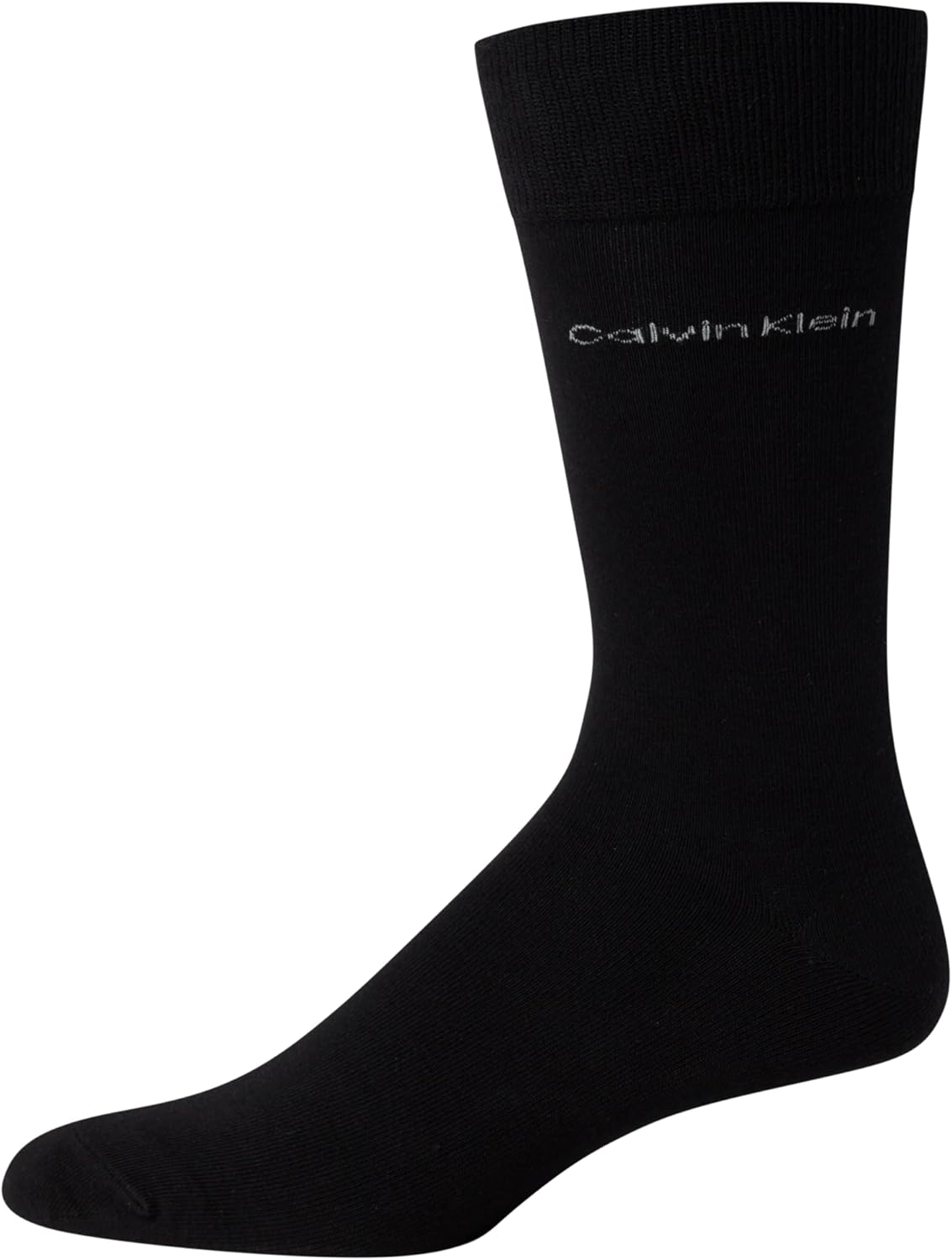 Calvin Klein Mens Dress Socks - 8 Pack Breathable Cotton Blend Work Crew Socks for Men for Casual Business & Formal Wear