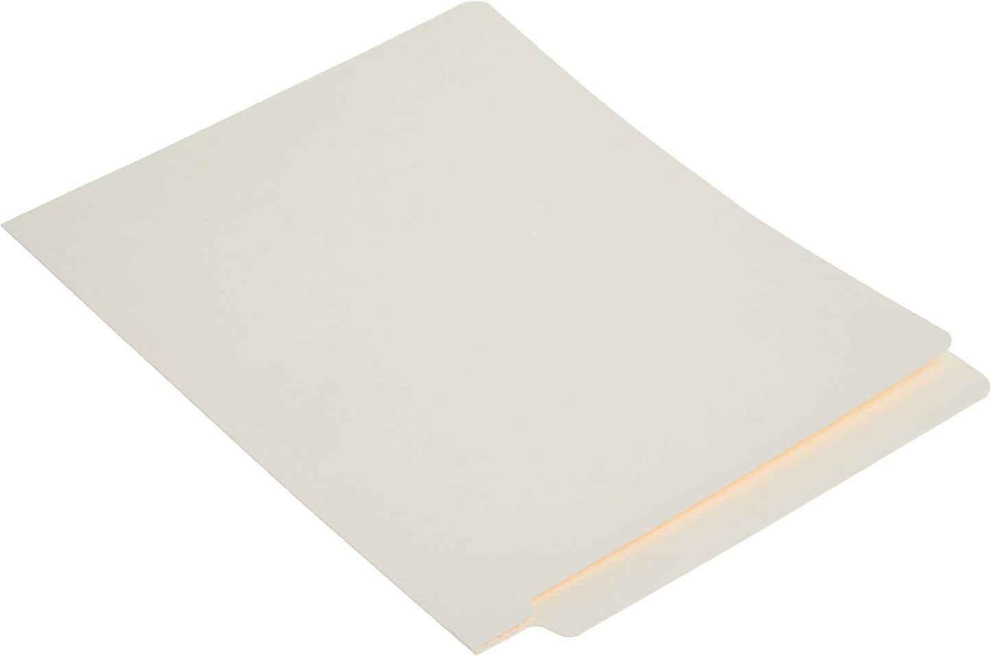 Smead Shelf-Master End Tab File Folders, 100 Count, Manila, Reinforced Straight-Cut Tabs, Letter Size