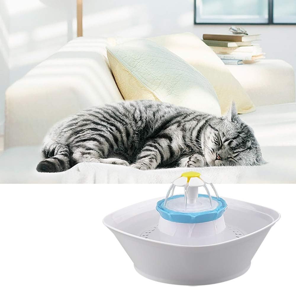 Pet Water Fountain Cats Dog Electric Pet Drinking Fountain Bowl Drinking Water Dispenser Bowl