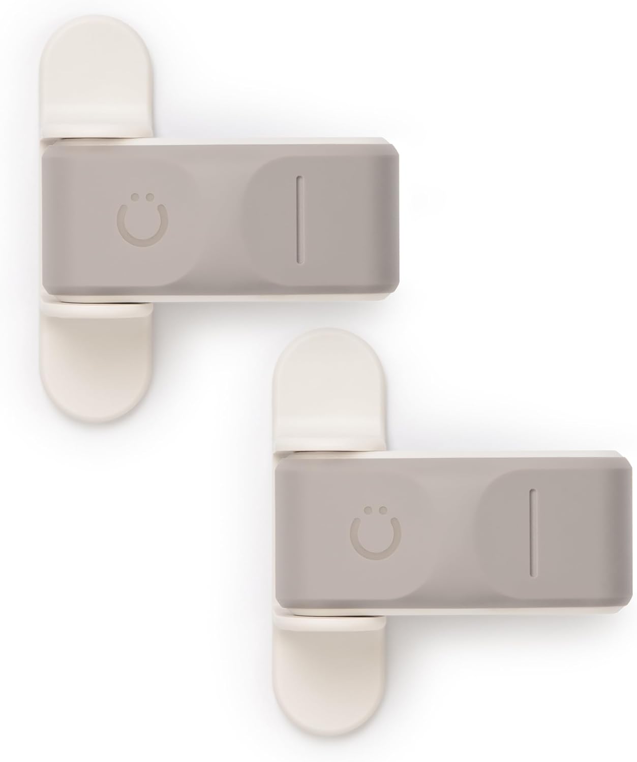 Ubbi Door Pinch Guards, Baby Proof Doors, Child Safety, Baby Finger Protectors, 2 Pack, Taupe