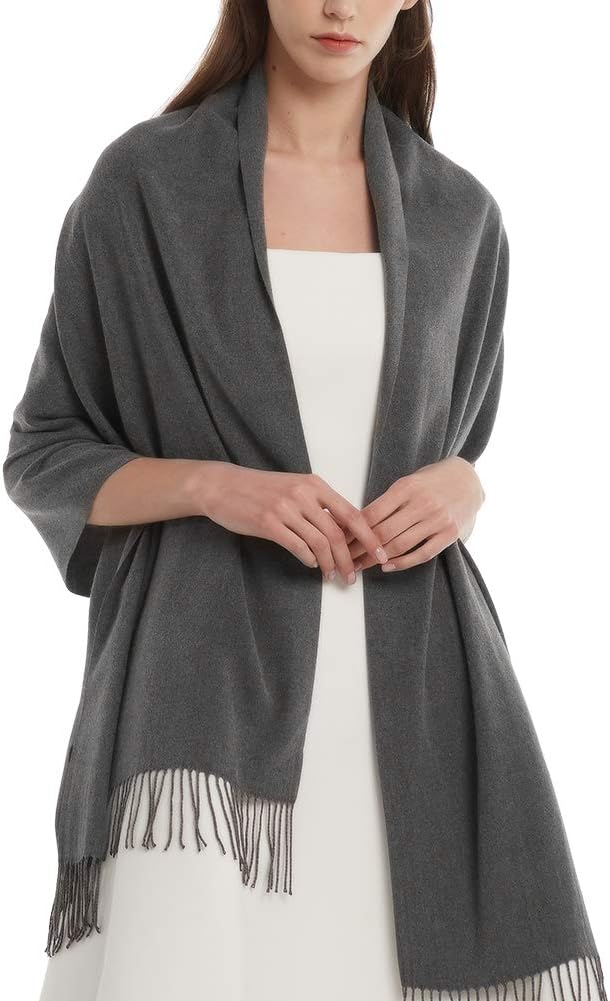FURTALK Pashmina Shawl Wraps for Women Evening Dresses Blanket Scarves Fashion Scarf Wedding Gifts