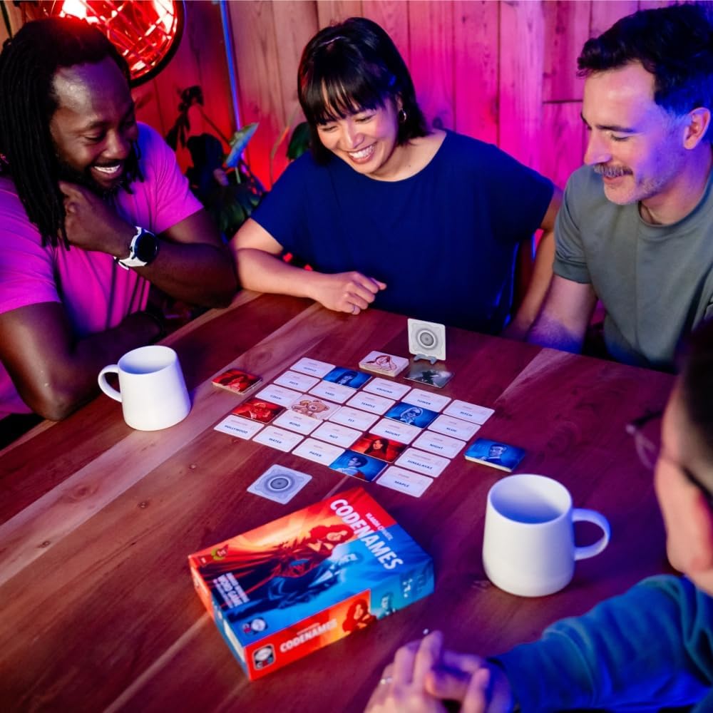 CGE Codenames Board Game (2nd Edition) The Top Secret Word Association Party Game for Friends & Family Game Nights, 4+ Players