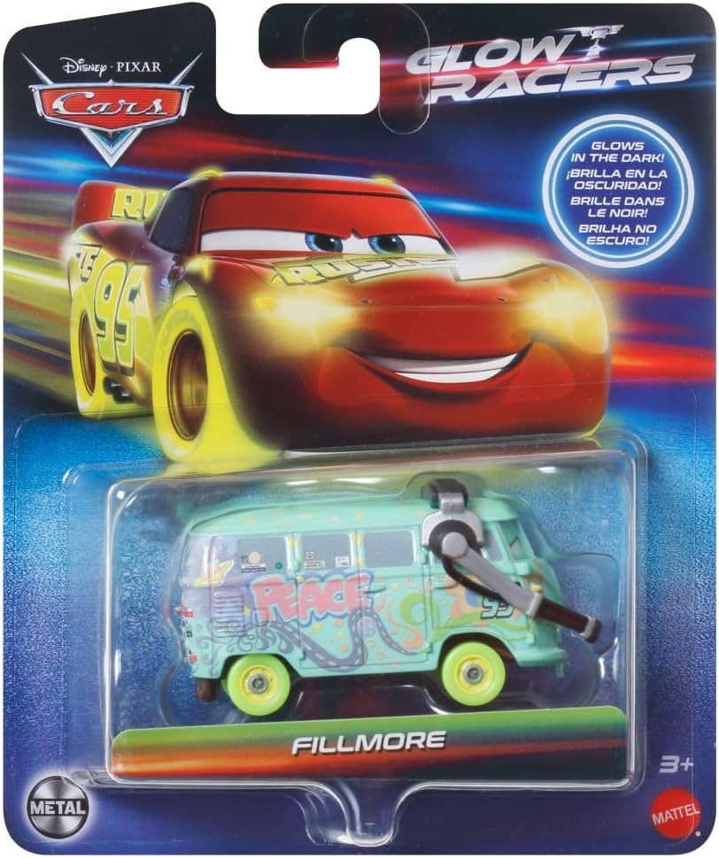 Disney Cars Glow Racers Fillmore 1:55 Scale Diecast Vehicle