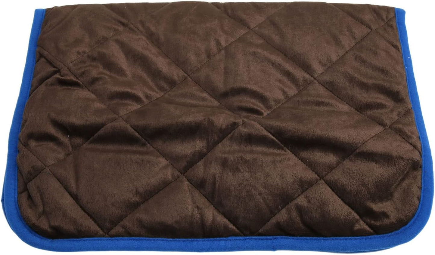 Dog Pee Pad Washable Reusable Self Warming Pet Potty Training Mat Durable Non Slip for Home Car Travel Polyester Soft Fluff Heat Storage Insulation Layer (M)