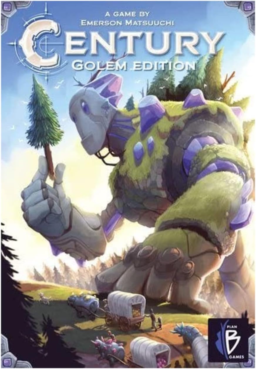 Asmodee Century Golem Edition Board Game - Journey Along The Golem Road in Caravania, Strategy Game for Kids & Adults, Ages 8+, 2-4 Players, 30-45 Minute Playtime