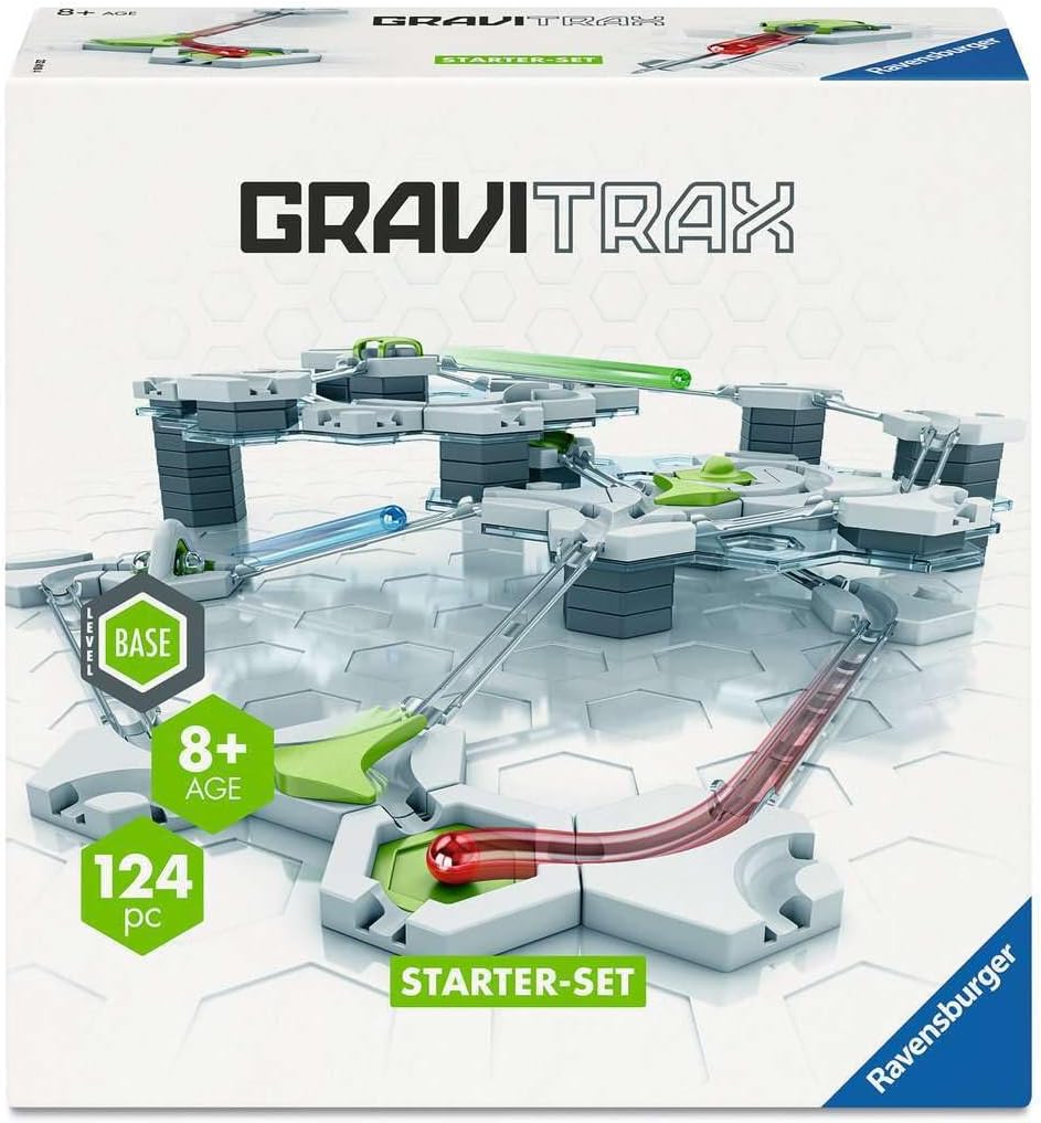 Ravensburger GraviTrax Starter Set - Gravity & Magnetic Marble Game - MESH Accredited STEM Toy for Kids - Brain-Building, Educational Gift - Engages Critical Thinking, Problem Solving - Ages 8+