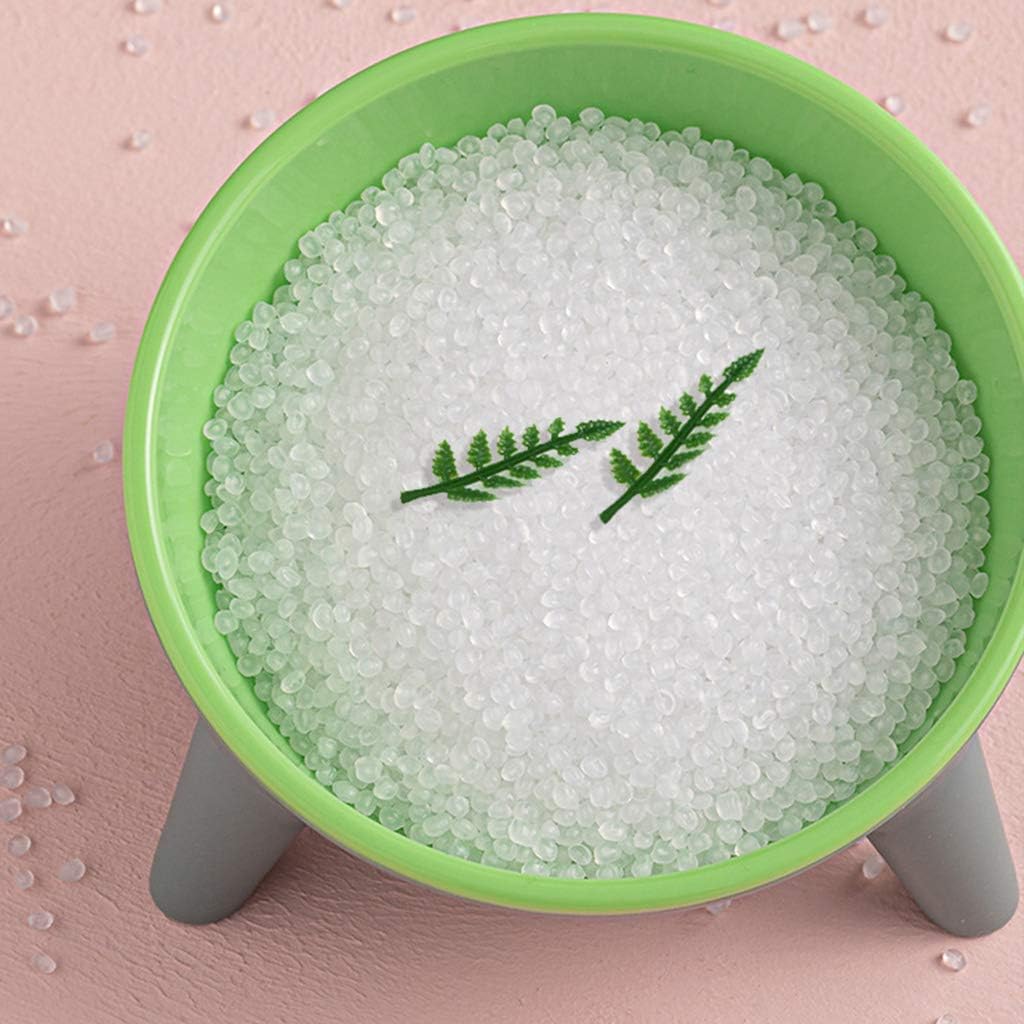 Tilted Pet Bowl, 15 Degree Tilted Cat Feeder Protect for Cat Spine, Elevated Dog Bowl with Stand, Non Slip Pet Feeding Station (Green)