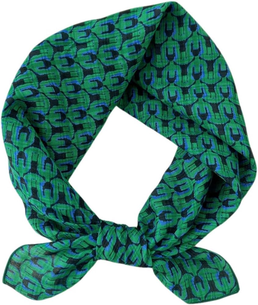 Unisex Cotton-Blend Bandana, Head Scarf, Headband, Head wrap, Hair Neck Scarf for Women Men 22 x 22 inch