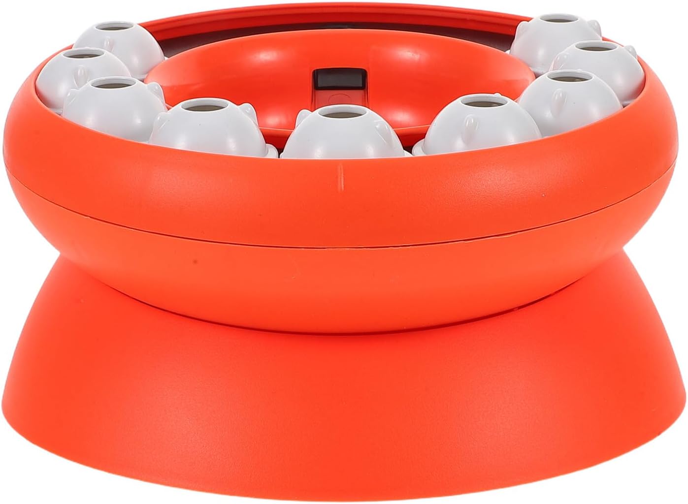 Milisten Slow Feeder Cat Bowl Slow Feeding Puzzle Pet Bowl Plastic Anti-gulping Kitten Feeding Dish Orange Interactive for Indoor Cats