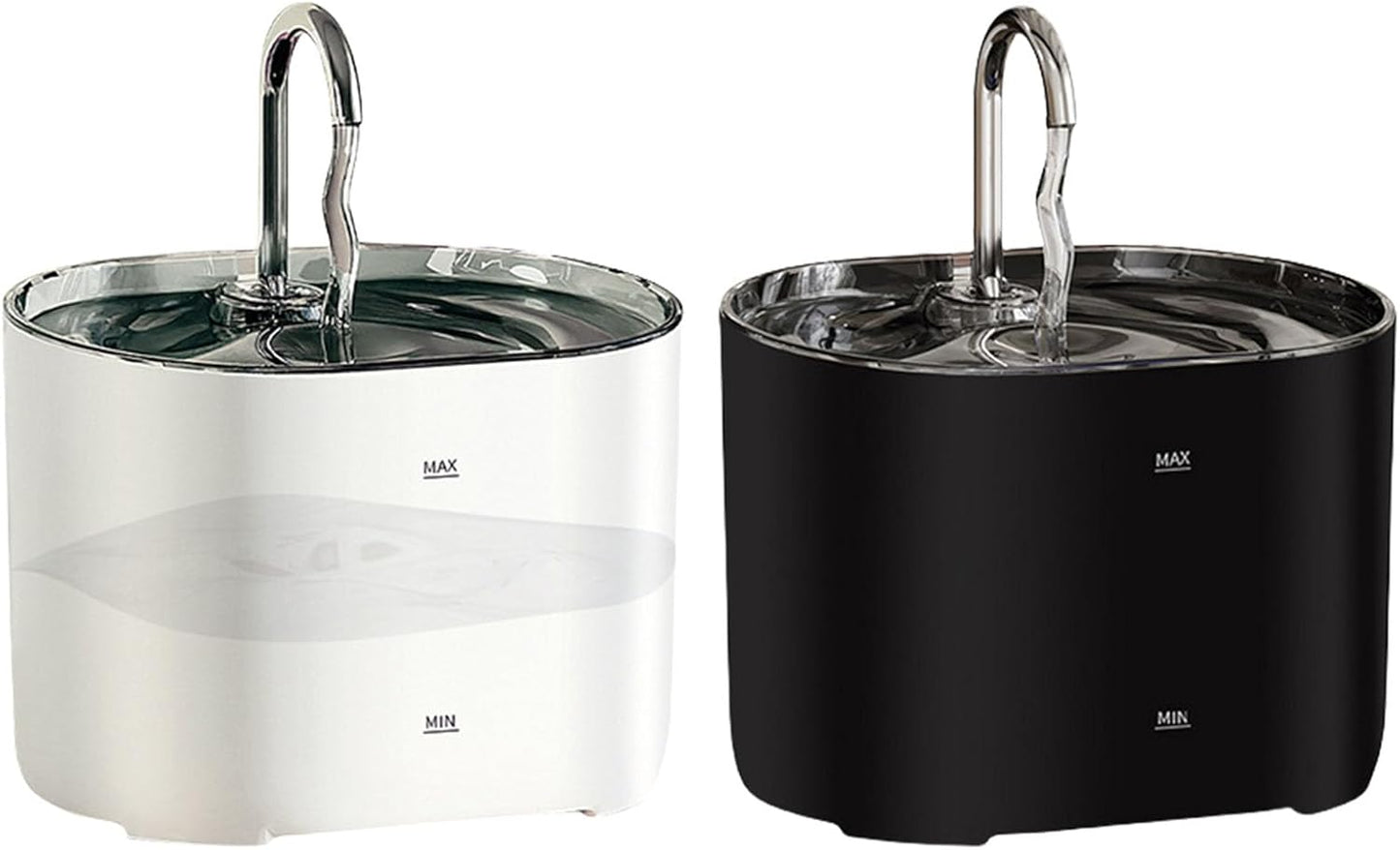 Large Capacity Spacious Water Dispenser Hygienic Dog Waterer Pet Water Fountains for Indoor Use Stainless Steel Cats Waterer
