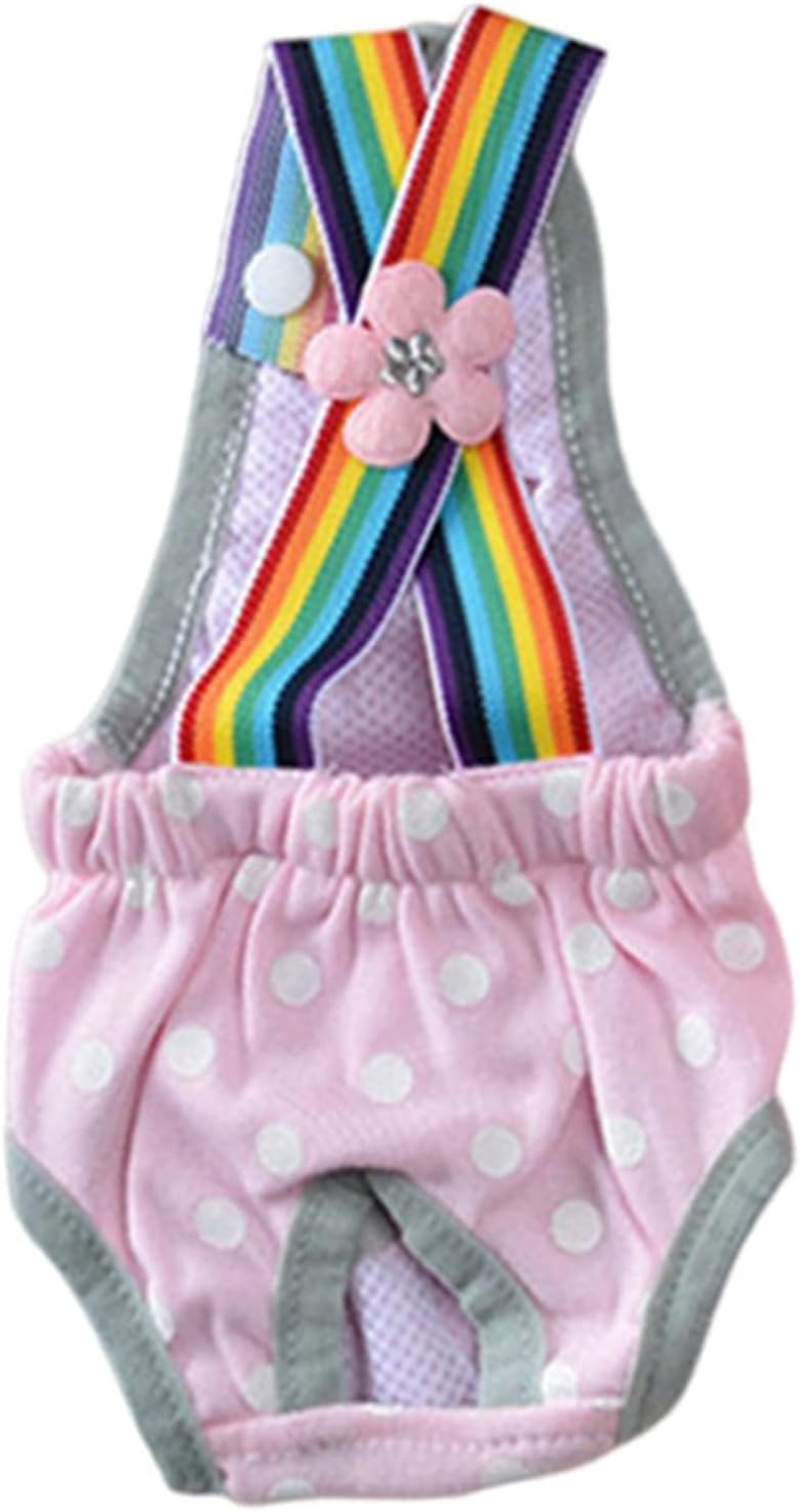 Dog Diaper Sanitary Panties Girl Underwears Jumpsuits for Girl Female Dogs Pet Suspenders Diaper Shorts Nappies